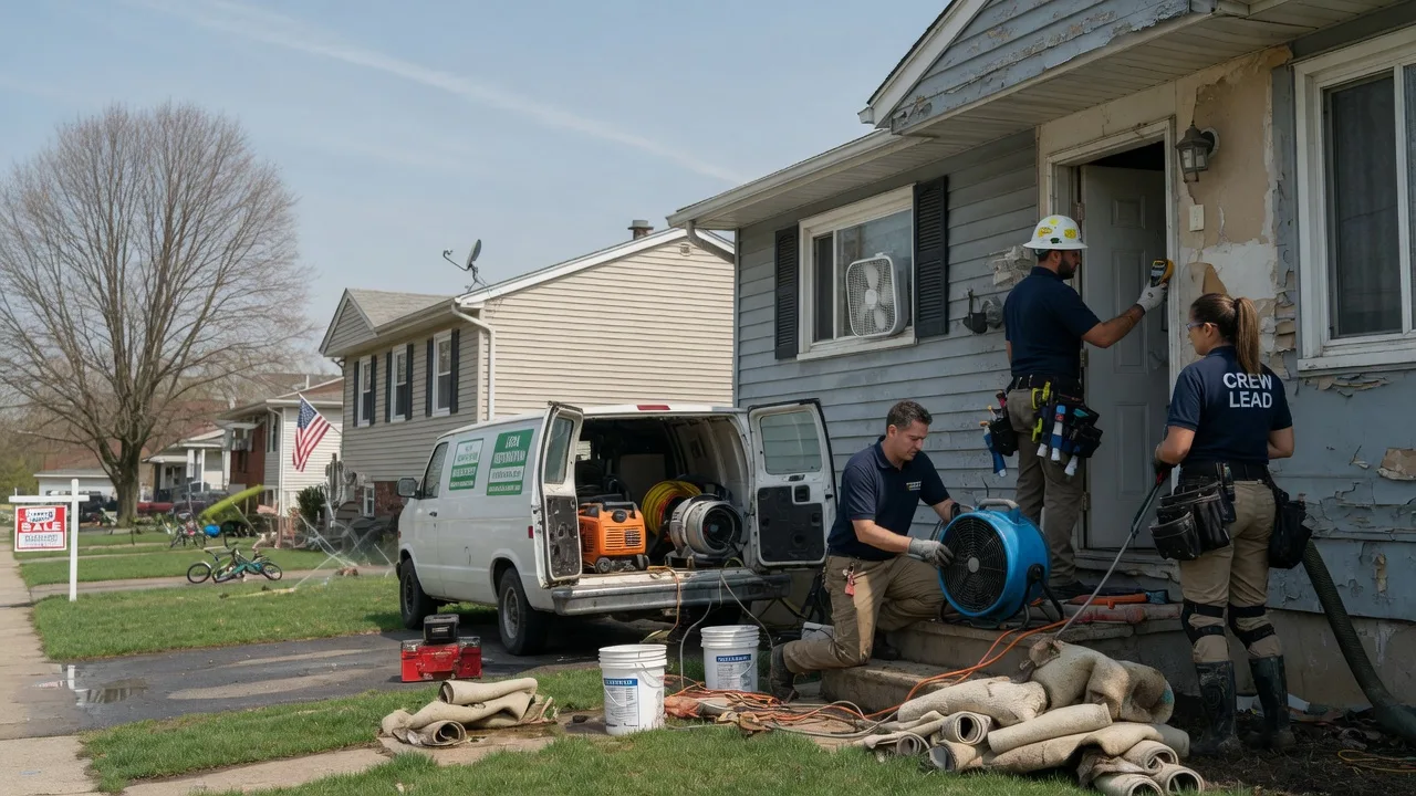 Flood Cleanup in Darien, WI near me