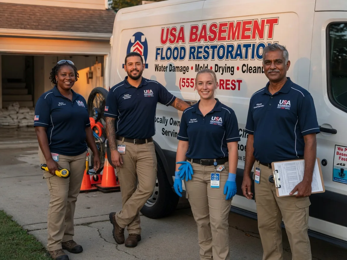 Basement Flood Cleanup company in Darien, WI